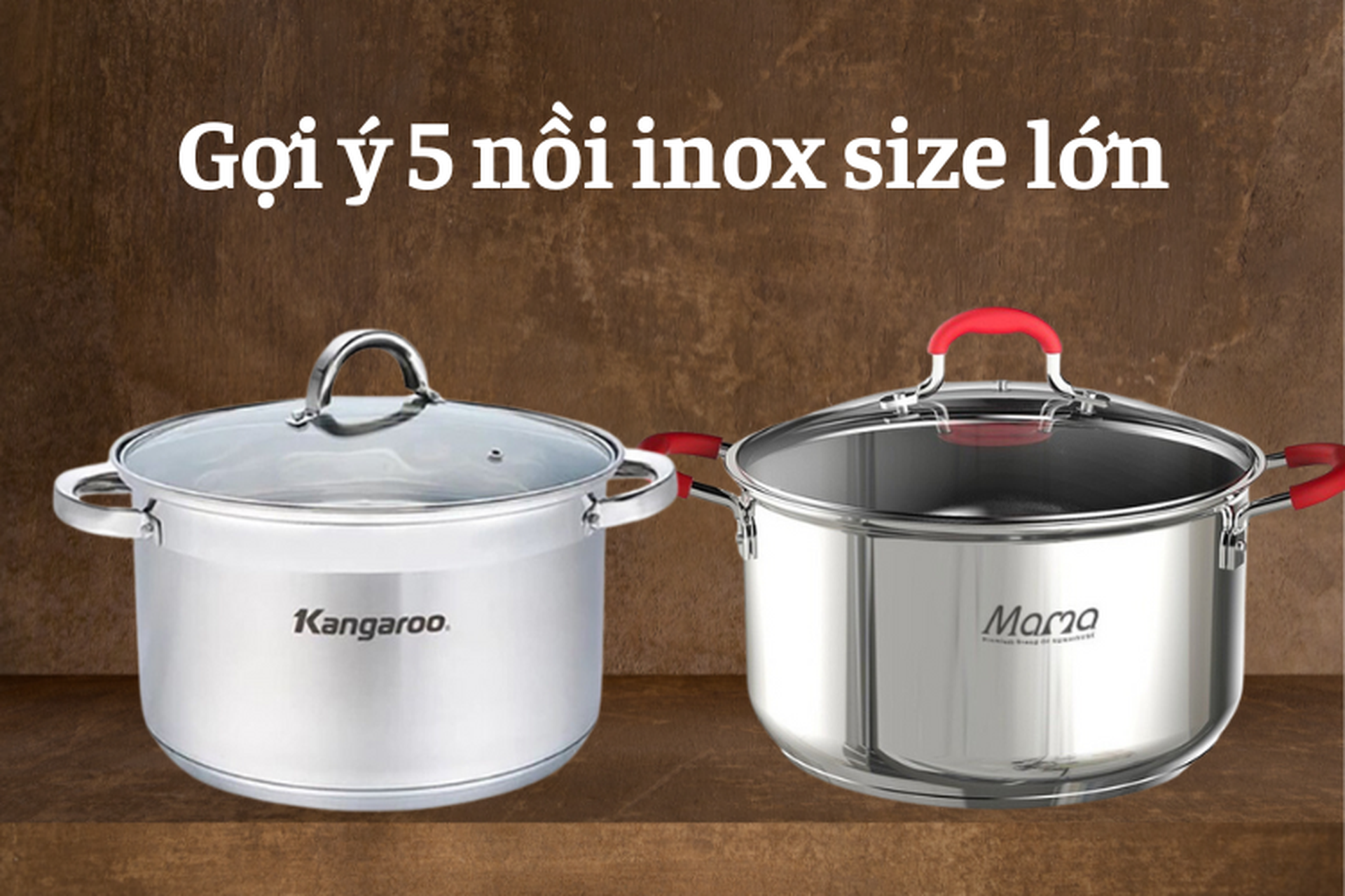 TOP 5 nồi inox size lớn cần thiết cho mọi gia đình