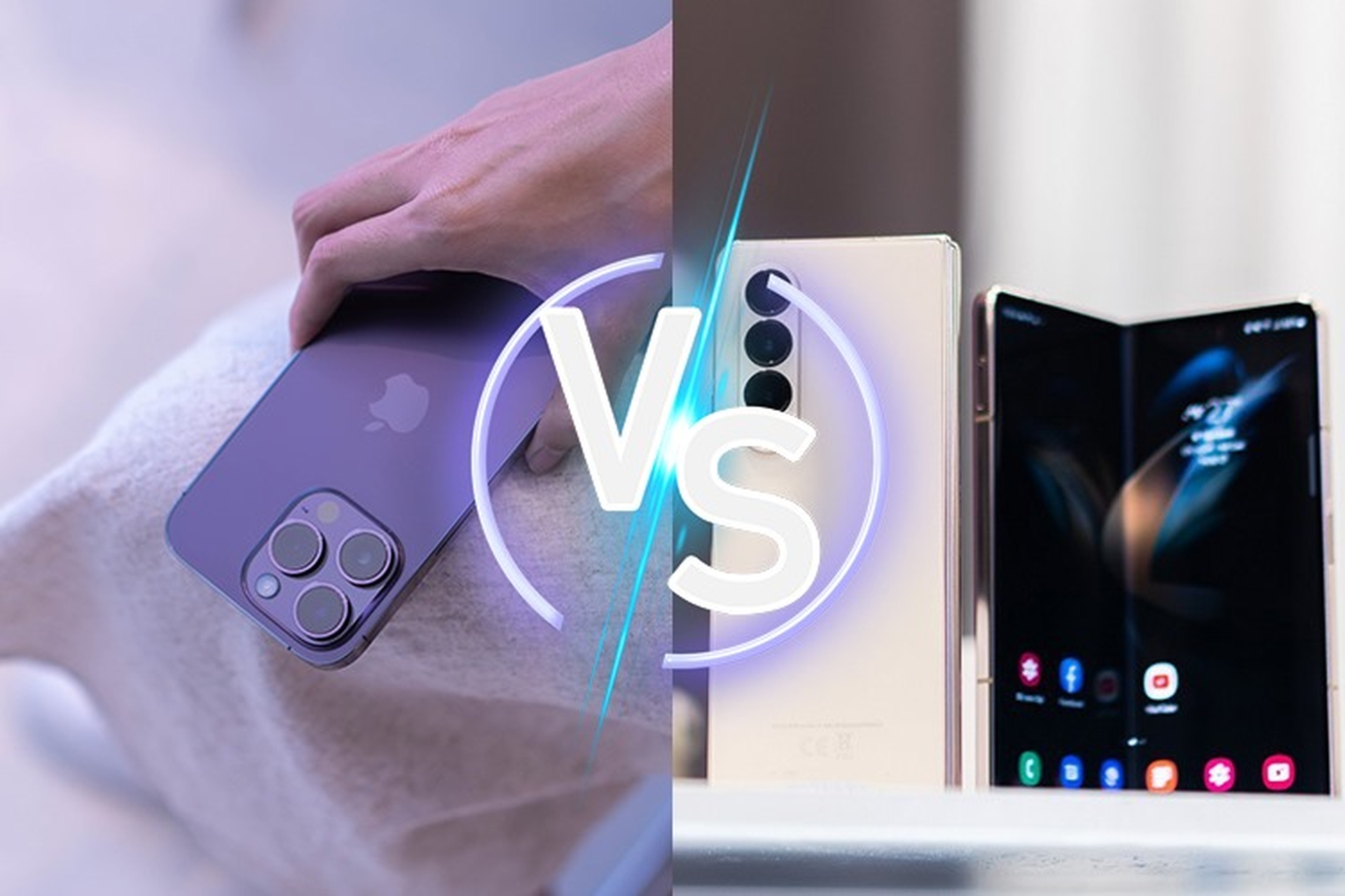 Chênh nhau không nhiều, nên mua iPhone 14 Pro hay Samsung Galaxy Z Fold4?