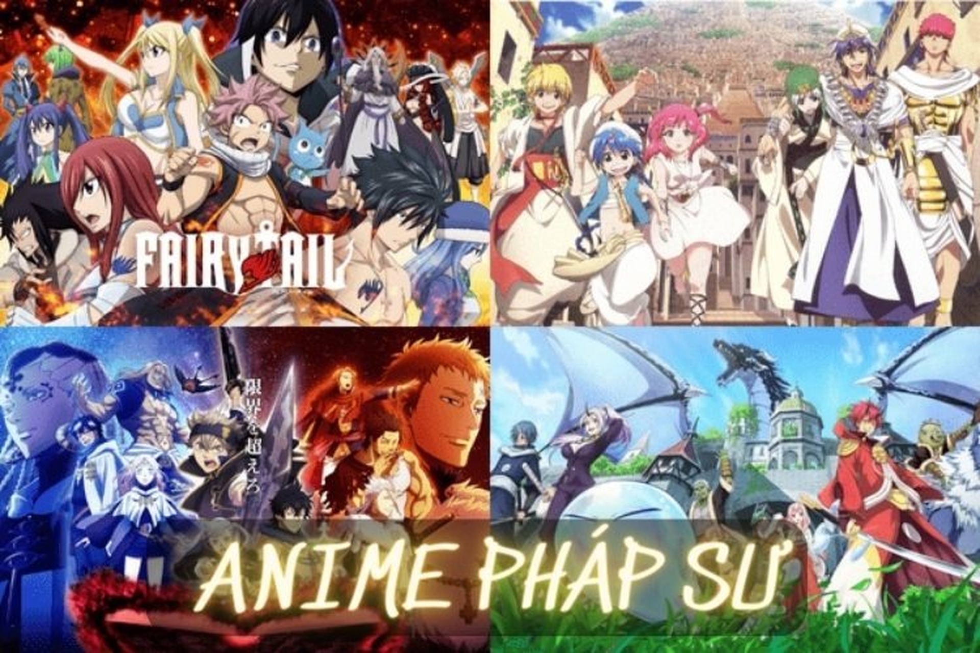 10 phim anime pháp sư cực bánh cuốn mà mọt phim không nên bỏ lỡ