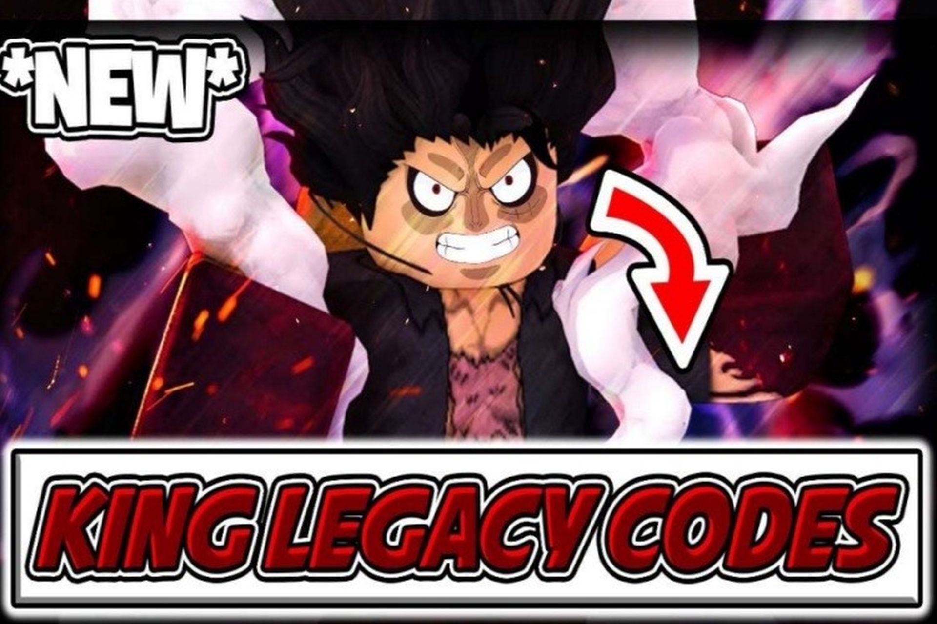 Code King Legacy update 6 mới nhất 11/2024 Nhận Gem, Reset Stat