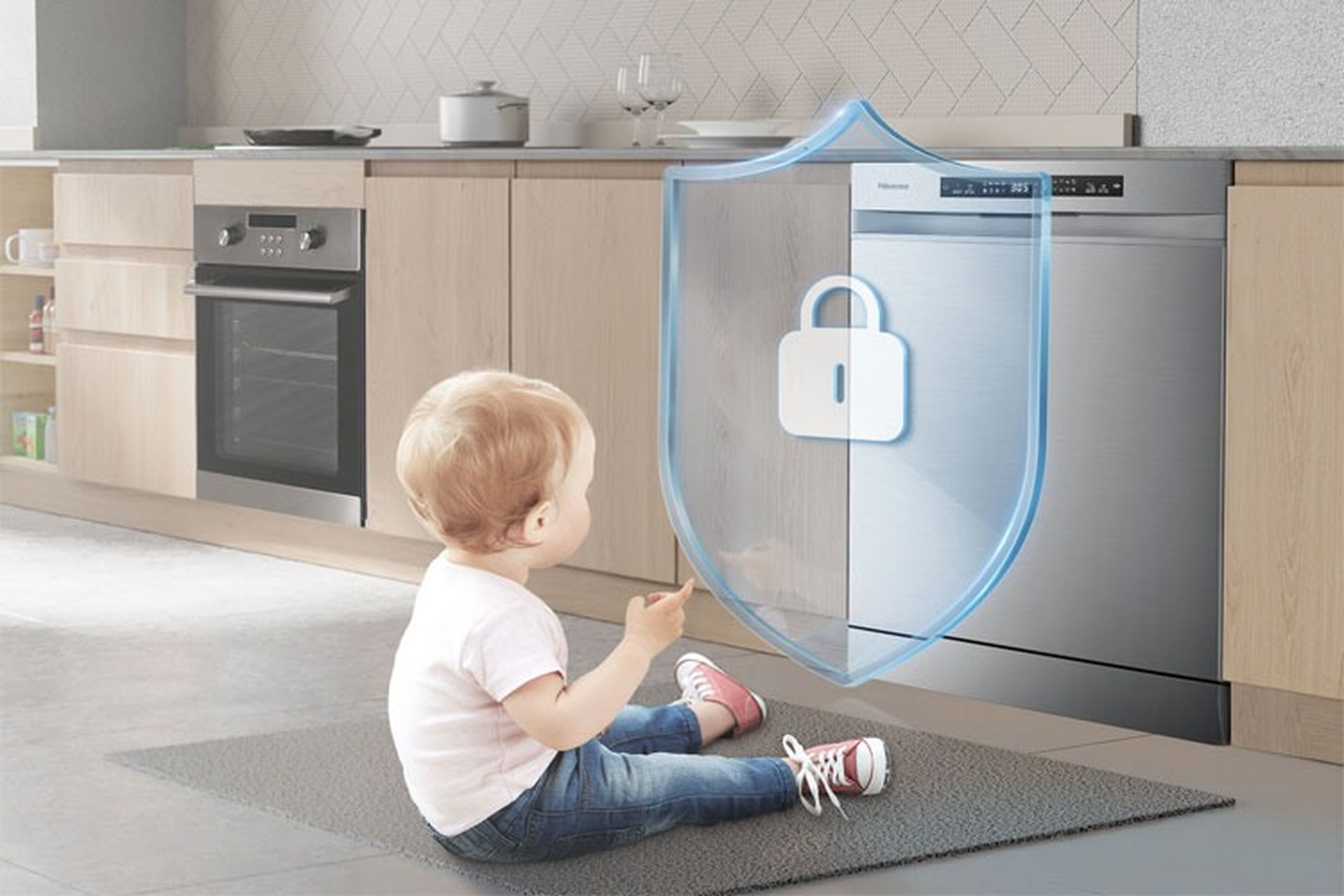 Tính năng khóa trẻ em máy rửa bát là gì? Cách kích hoạt tính năng