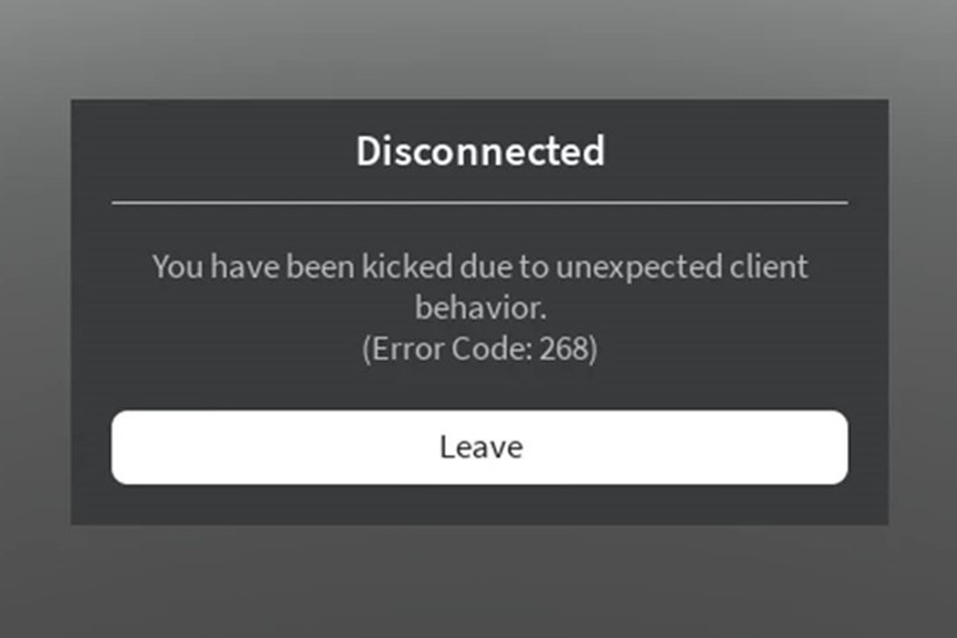 Gợi ý cho bạn cách sửa lỗi Error Code 268 trên Roblox siêu nhanh, chi tiết nhất