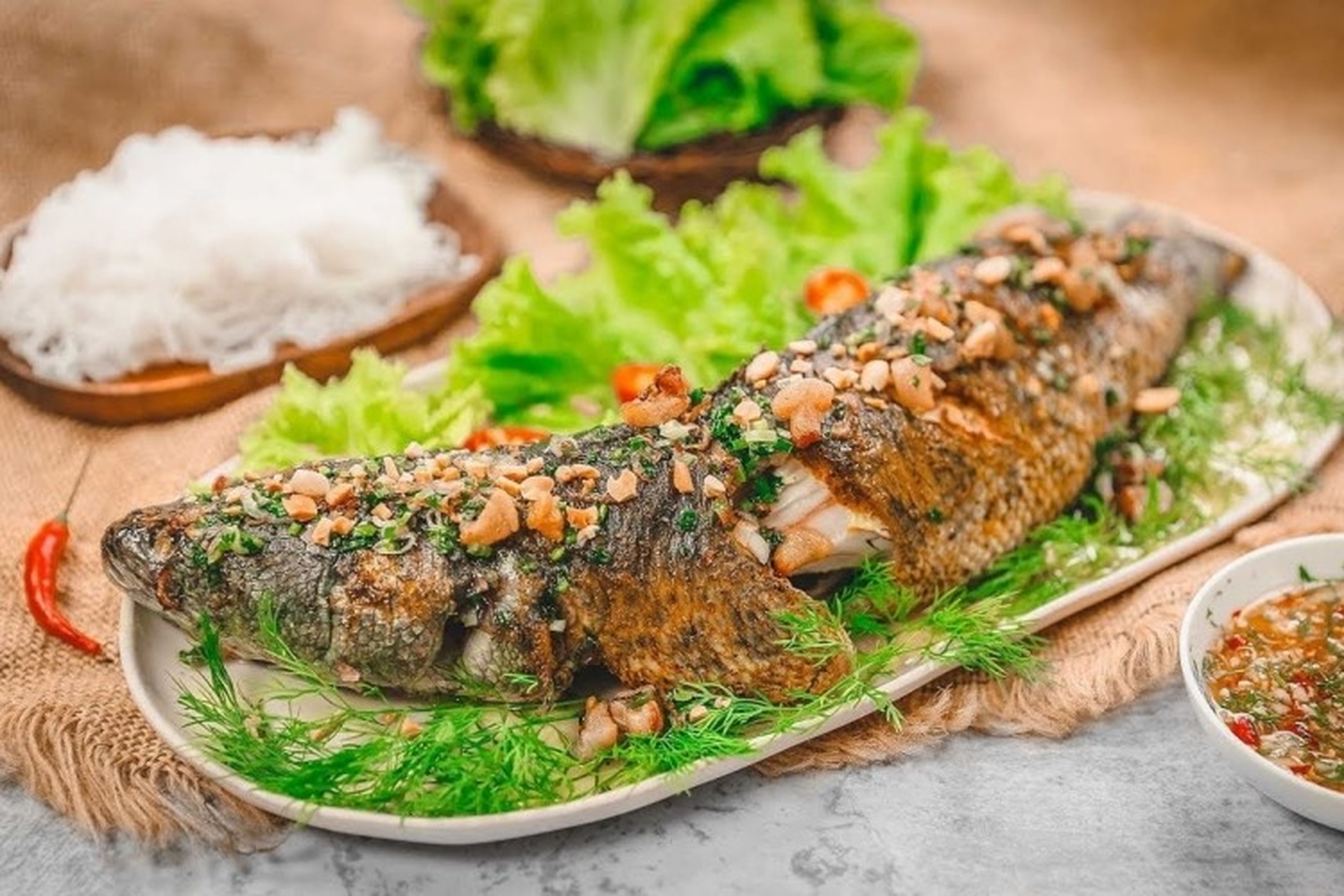 Công thức cá lóc nướng giấy bạc thơm ngon mê ly, ai cũng có thể thực hiện một cách dễ dàng