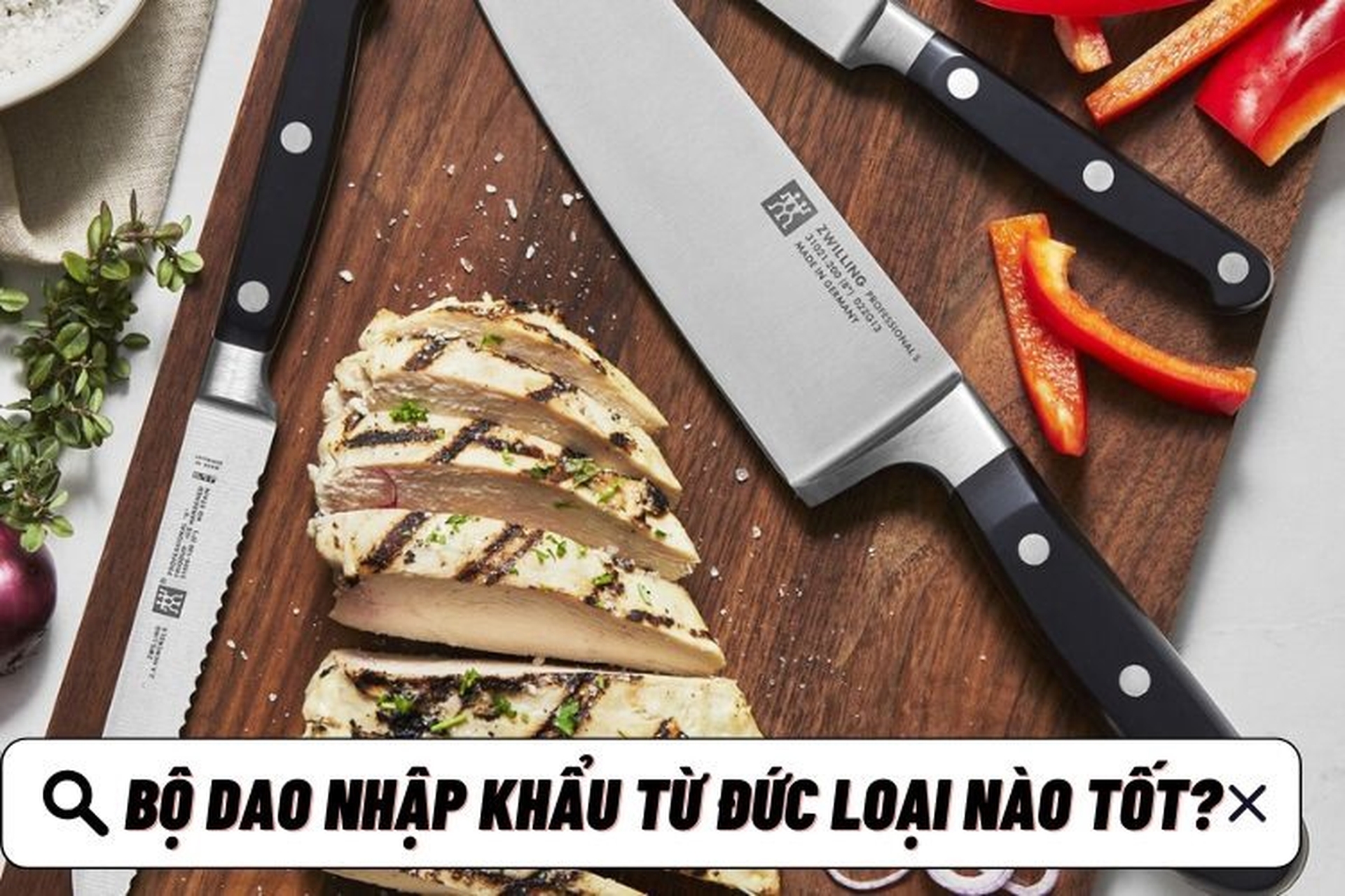 Bộ dao nhập khẩu từ Đức loại nào tốt? Khám phá 4 tên thương hiệu dẫn đầu thế giới hiện nay
