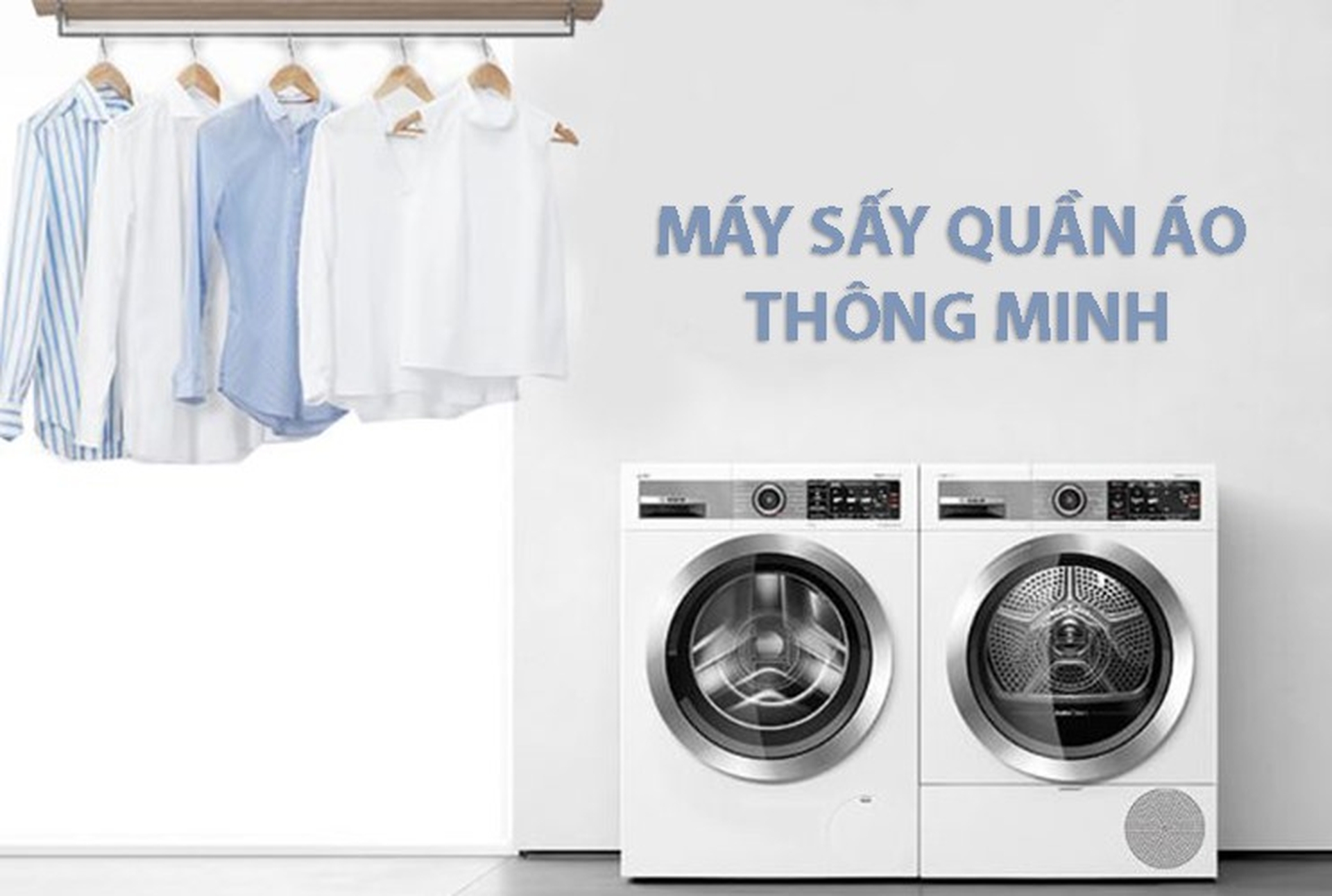 Top 5 hãng máy sấy quần áo thông minh chất lượng tốt hiện nay