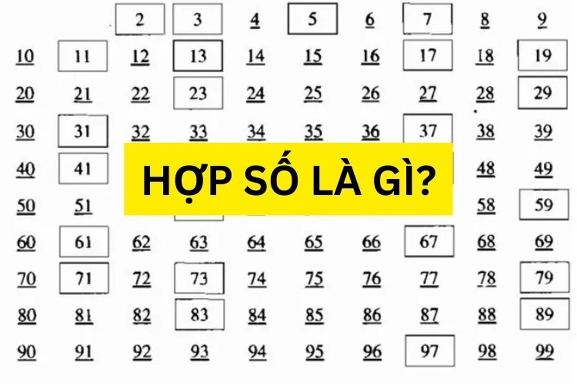 Hợp Số Là Gì - Lớp 6: Khái Niệm, Đặc Điểm và Ứng Dụng Trong Toán Học