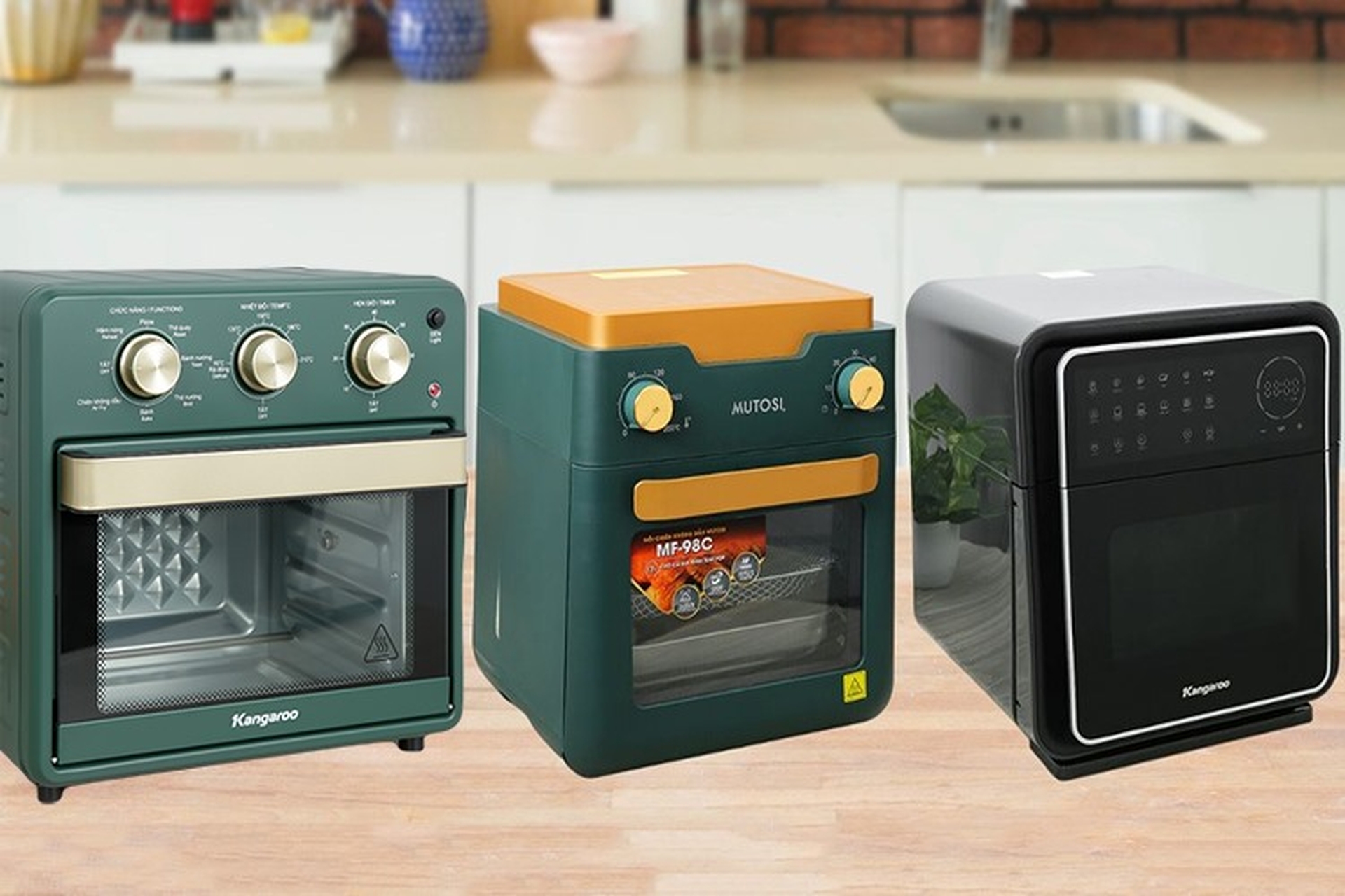 Top 5 nồi chiên không dầu có kính tốt nhất hiện nay, đang được các gia đình ưa chuộng