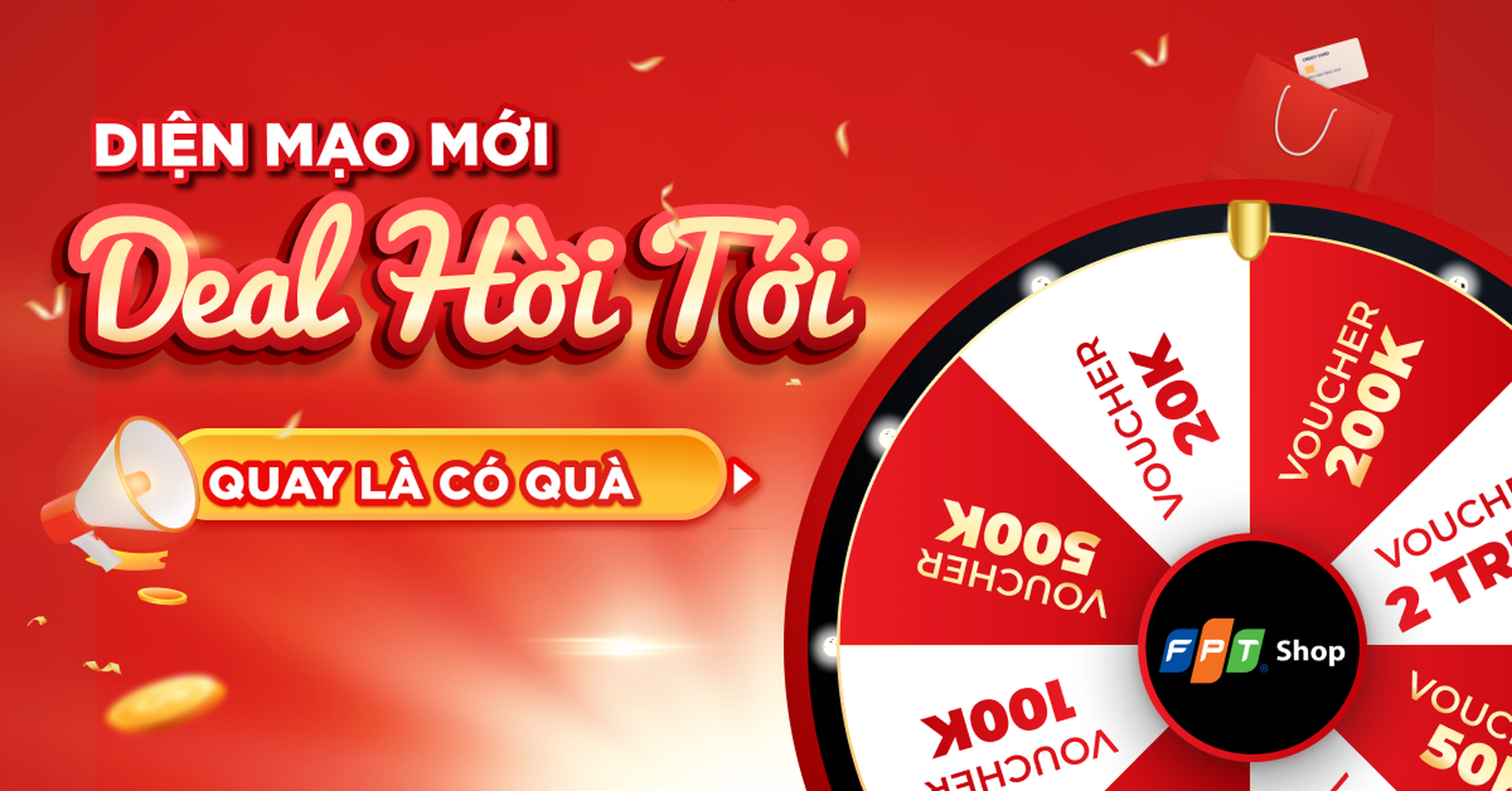Trải nghiệm “Diện Mạo Mới – Deal Hời Tới” Săn Voucher 2 Triệu Từ Minigame