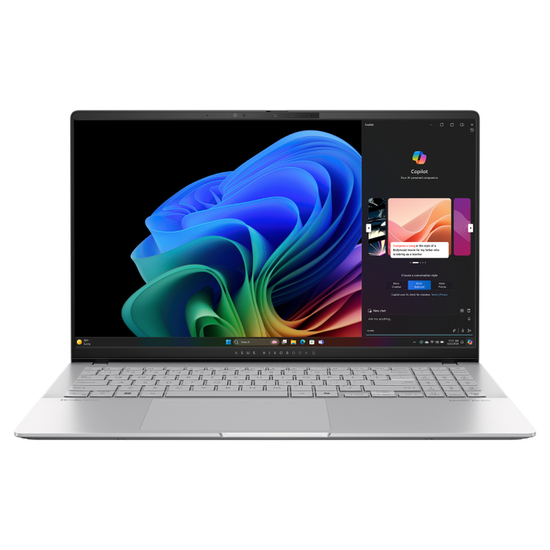 Laptop Asus Vivobook S 15 OLED S5507QA-MA090WS X1E-78-100/AI/32GB/1TB/15.6" 3K/Win11/Office HS21