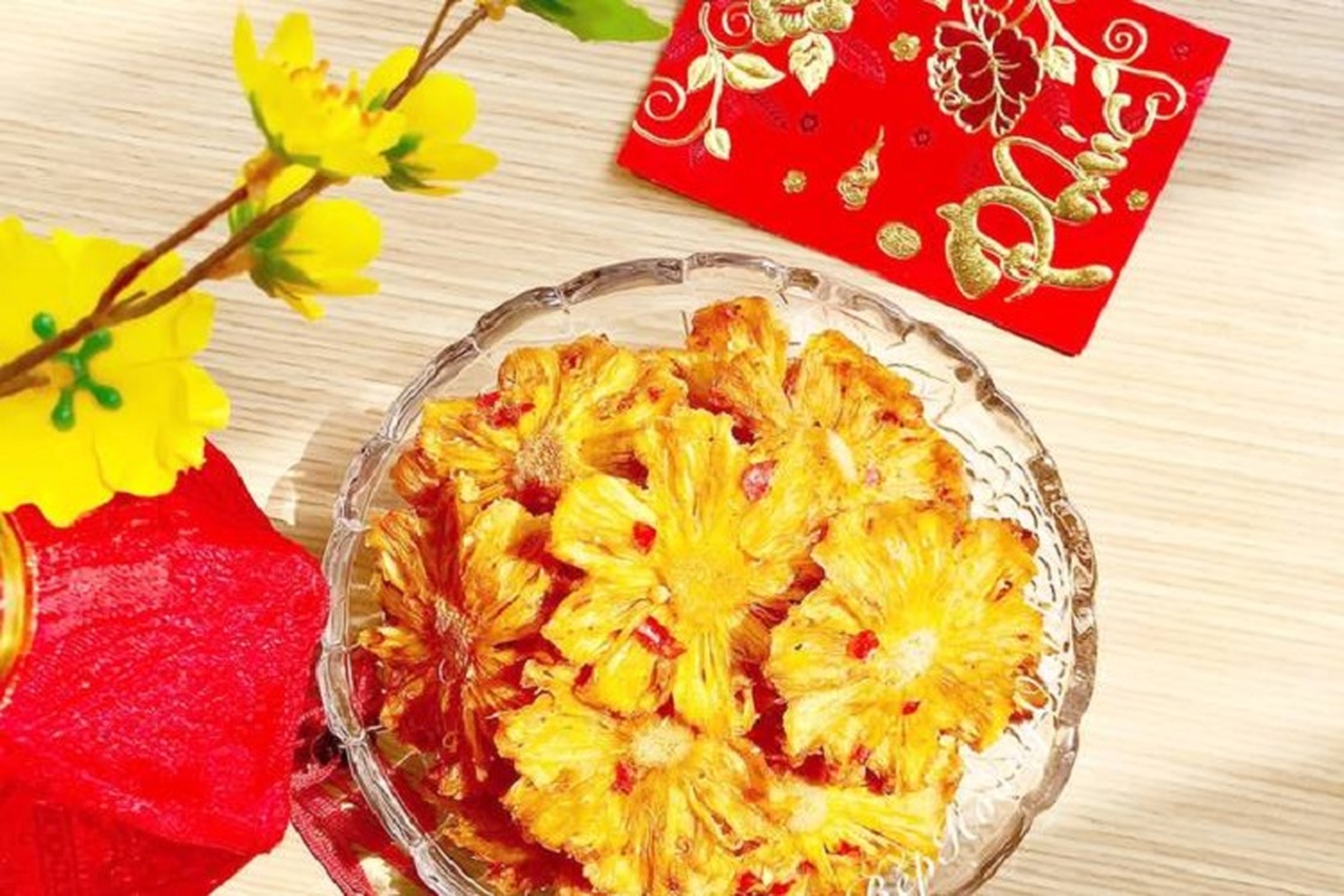 Hướng dẫn cách làm thơm sấy muối ớt vị chua ngọt cay mặn hoà quyện siêu ngon 
