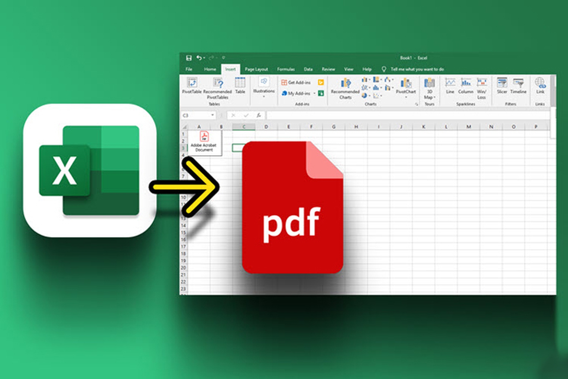 Bạn đã biết cách chèn file PDF vào Excel để tạo các bảng tính tương tác chưa? Cùng xem ngay nhé!