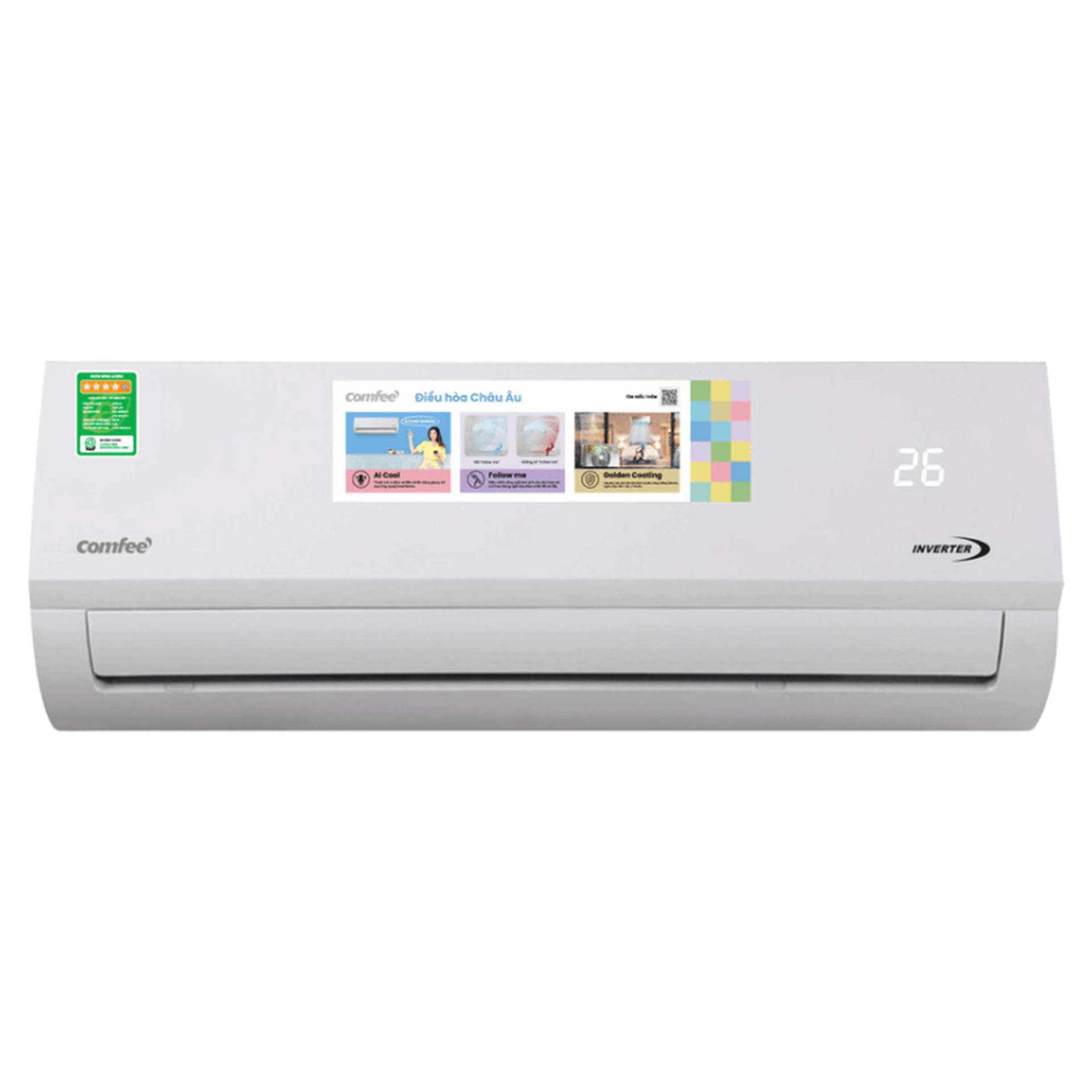 Máy lạnh Comfee Inverter 1.5 HP CFS-13VAFF-V