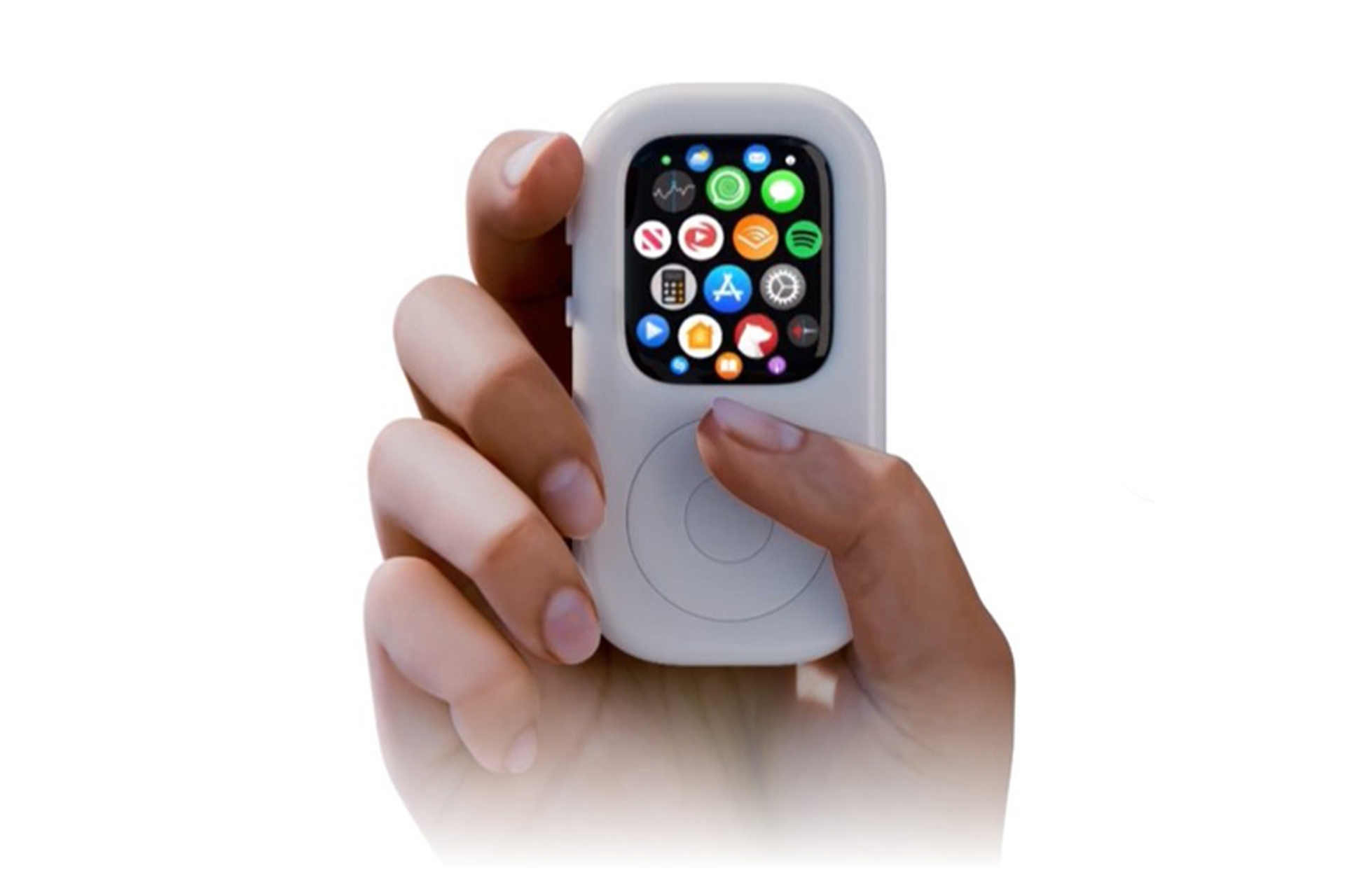 Món phụ kiện này sẽ biến Apple Watch của bạn thành iPod classic với bánh xe cảm ứng