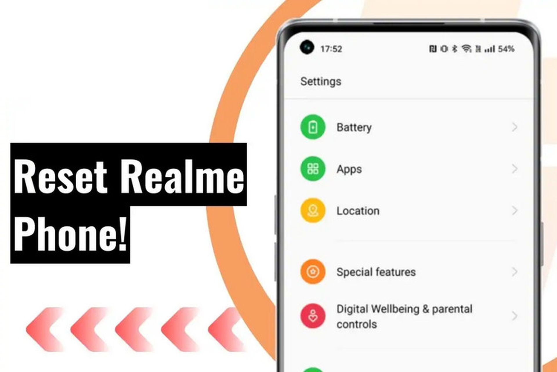 Hướng dẫn chi tiết cách reset Realme cực kỳ đơn giản mà ai cũng có thể làm được