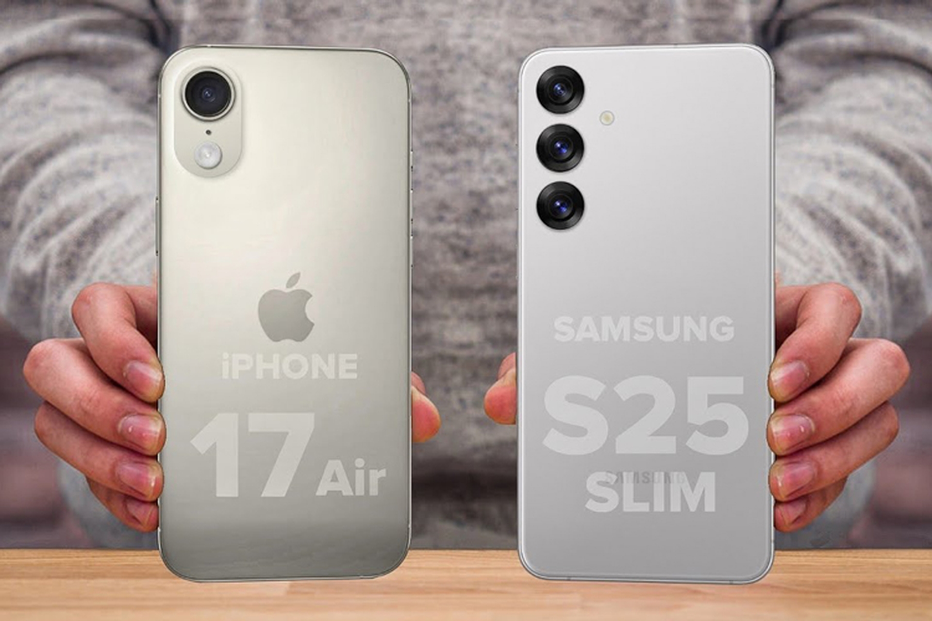Samsung Galaxy S25 Slim và Apple iPhone 17 Air: Cuộc chiến smartphone mỏng nhất 2025