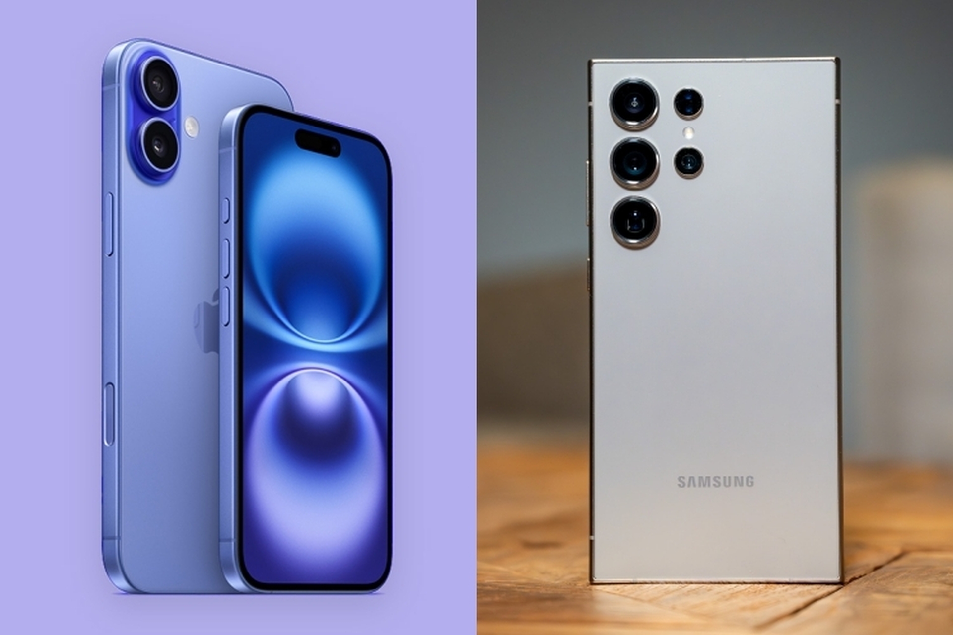 So sánh iPhone 16 vs Samsung S24 Ultra chi tiết từ A - Z