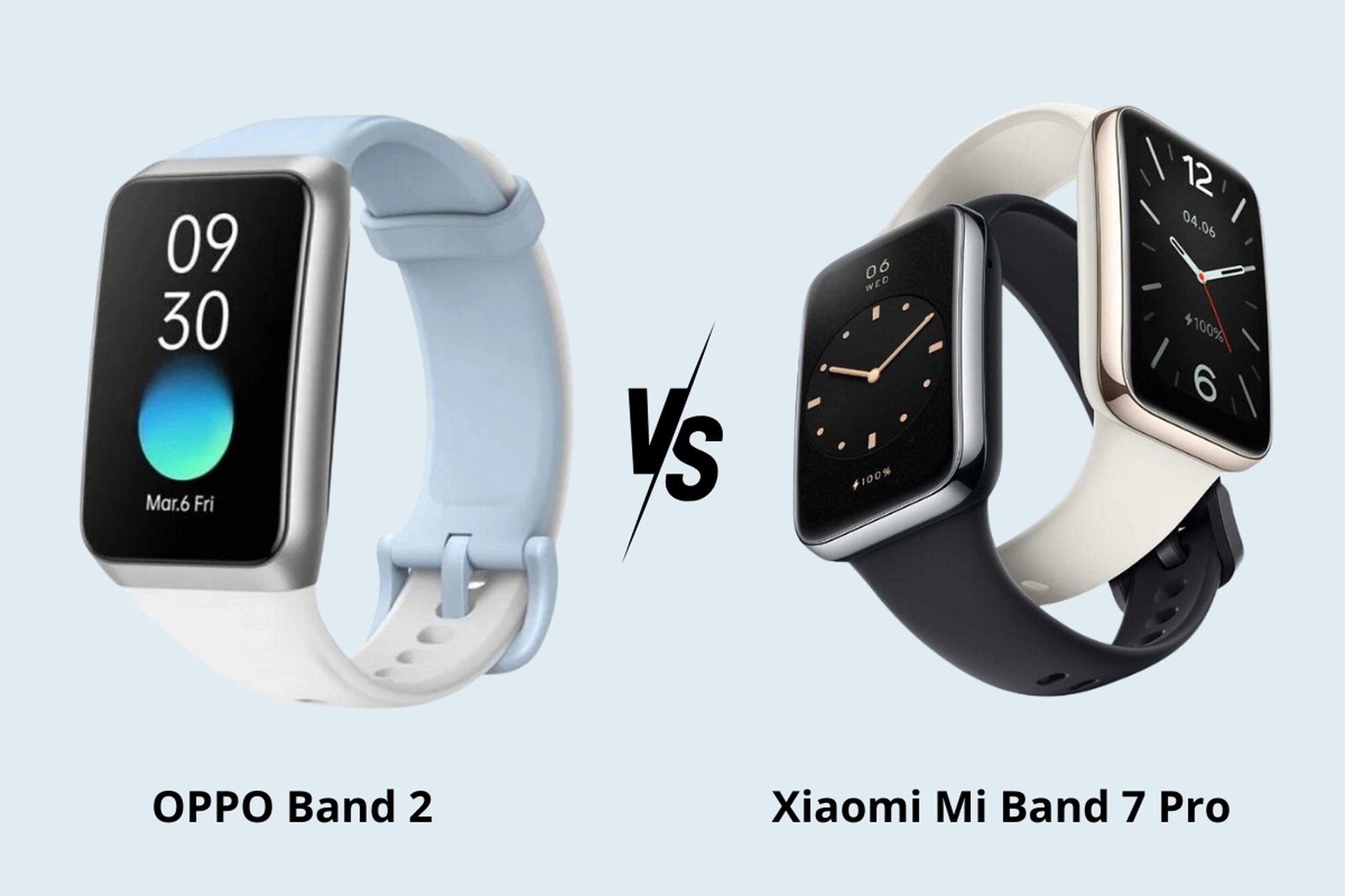 So sánh OPPO Band 2 và Xiaomi Mi Band 7 Pro: Đâu là phiên bản tốt hơn?