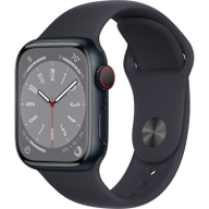 Apple Watch Series 8 GPS + Cellular 41mm viền nhôm dây cao su