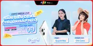 OPPO Mega Live: Săn siêu deal – Chill khắp nẻo, cơ hội săn điện thoại OPPO cao cấp với giá 0 đồng!