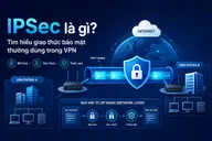 IPSec là gì? Tìm hiểu giao thức bảo mật thường dùng trong VPN