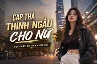 Cap thả thính ngầu cho nữ cực chất, tự tin và cuốn hút khi đăng ảnh