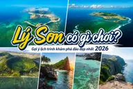 Lý Sơn có gì chơi? Gợi ý lịch trình khám phá đảo đẹp nhất 2026
