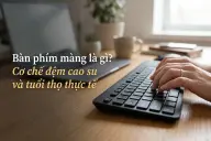 Bàn phím màng là gì? Tìm hiểu cơ chế đệm cao su và tuổi thọ thực tế