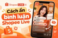 Cách ẩn bình luận Shopee Live đơn giản, giúp xem livestream không bị làm phiền