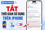 Hướng dẫn cách tắt thời gian sử dụng trên iPhone đơn giản chỉ với vài thao tác