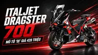 Italjet Dragster 700: Mẫu mô tô “lập dị” giá 428 triệu đồng vừa được giới thiệu tại Việt Nam