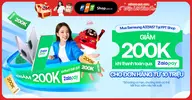 Mua Galaxy A37, Galaxy A57 giảm ngay 200.000 đồng khi thanh toán ZaloPay