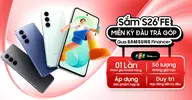 Mua Galaxy S26 FE tại FPT Shop, miễn kỳ thanh toán đầu tiên qua Samsung Finance+