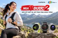 Mua Garmin, nhận 2 lớp bảo vệ: Thiết bị an tâm, thêm bảo hiểm tai nạn đến 50 triệu đồng
