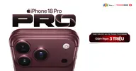 Mua iPhone 18 Series bằng thẻ TCB, giảm đến 3 triệu đồng tại FPT Shop