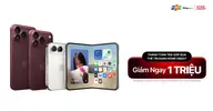 Mua iPhone 18 Series và iPhone Duo, giảm ngay 1 triệu đồng khi trả góp qua thẻ Home Credit tại FPT Shop