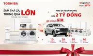 Mua Toshiba tại FPT Shop, cơ hội trúng Toyota Innova Cross và 100 giải thưởng hơn 2 tỷ đồng
