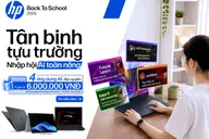 Sắm laptop HP mùa tựu trường tại FPT Shop, nhận bộ 4 ứng dụng AI trị giá đến 6 triệu đồng