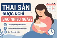 Thai sản được nghỉ bao nhiêu ngày theo Luật Bảo hiểm xã hội số 41/2024/QH15?