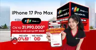 Thu cũ đổi mới iPhone tại FPT Shop: Lên đời nhanh, trả góp 0%