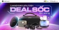 Livestream Phụ kiện. DEAL SỐC lên sóng