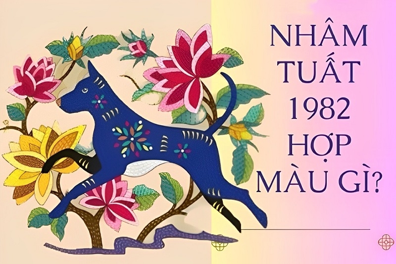 Màu sắc tương hợp và tương sinh tuổi 1982