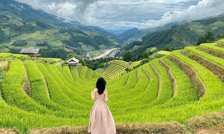 Mù Cang Chải ngắm ruộng bậc thang mùa lúa chín