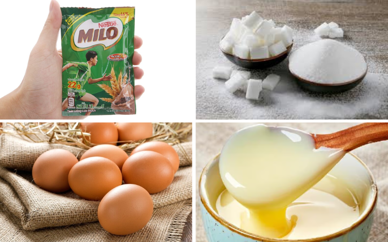 bánh flan milo (ảnh 1)