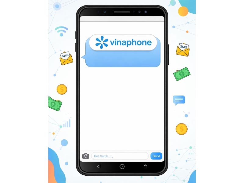 1 tin nhắn SMS Vinaphone bao nhiêu tiền?