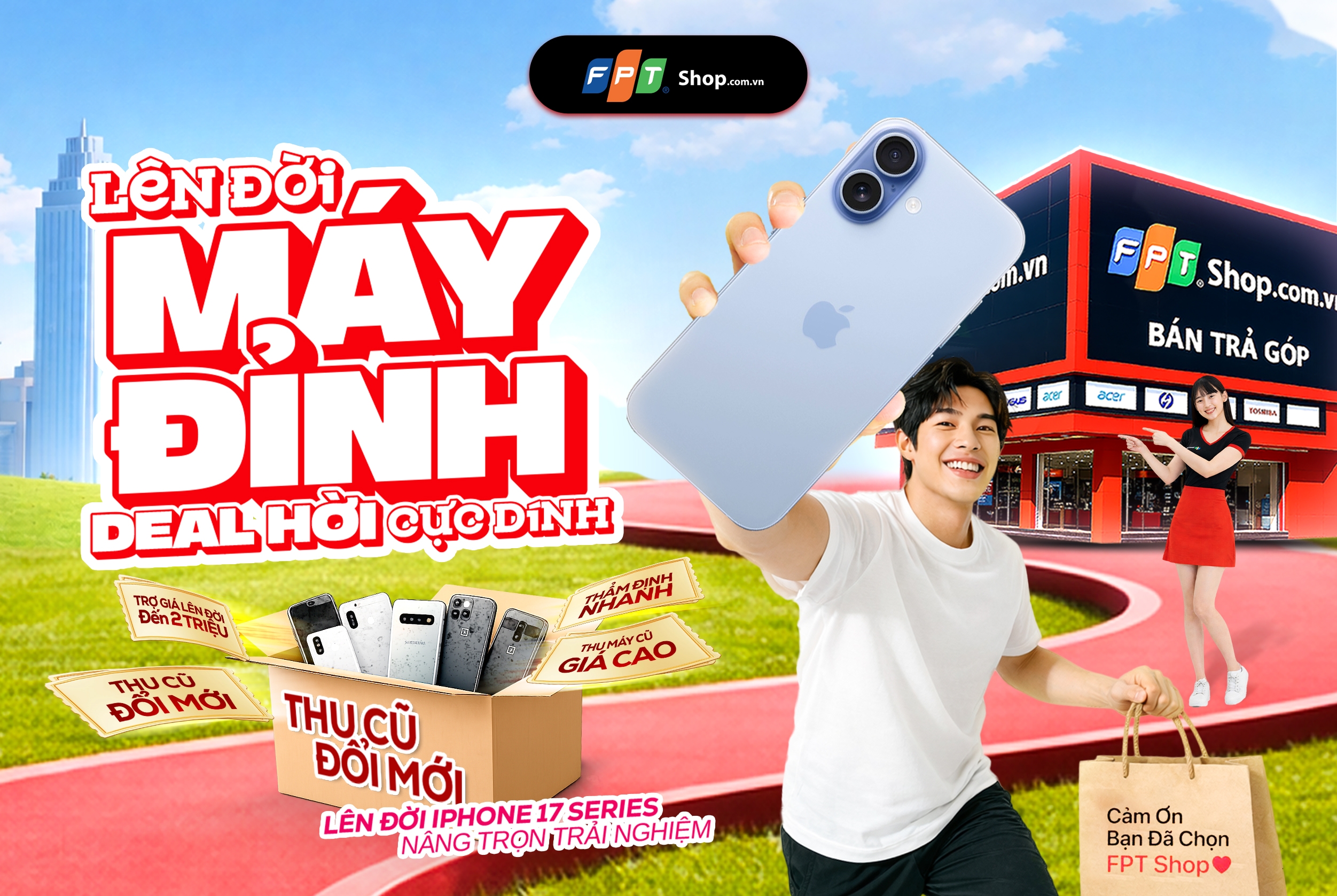 iPhone 17 Pro Max - Chương trình thu cũ đổi mới tại FPT Shop
