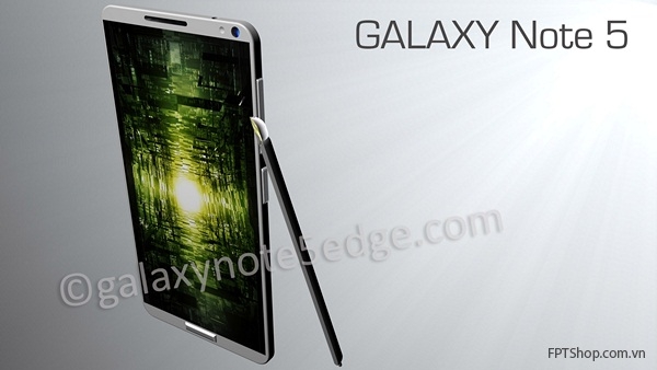 Concept mới nhất của Samsung Galaxy Note 5, màn hình lớn, thiết kế siêu ...