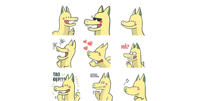 Cập nhật ngay sticker rồng Pikachu trên Zalo