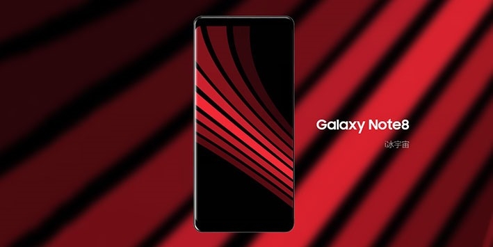 Samsung Galaxy Note 8 xuất hiện trong thiết kế mới