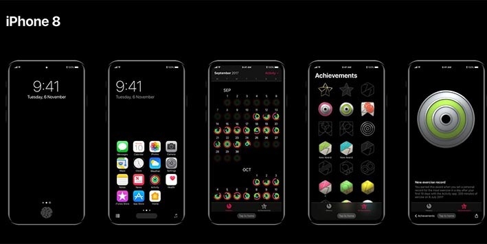 Ngất ngây trước hình ảnh iPhone 8 đẹp lạ thường