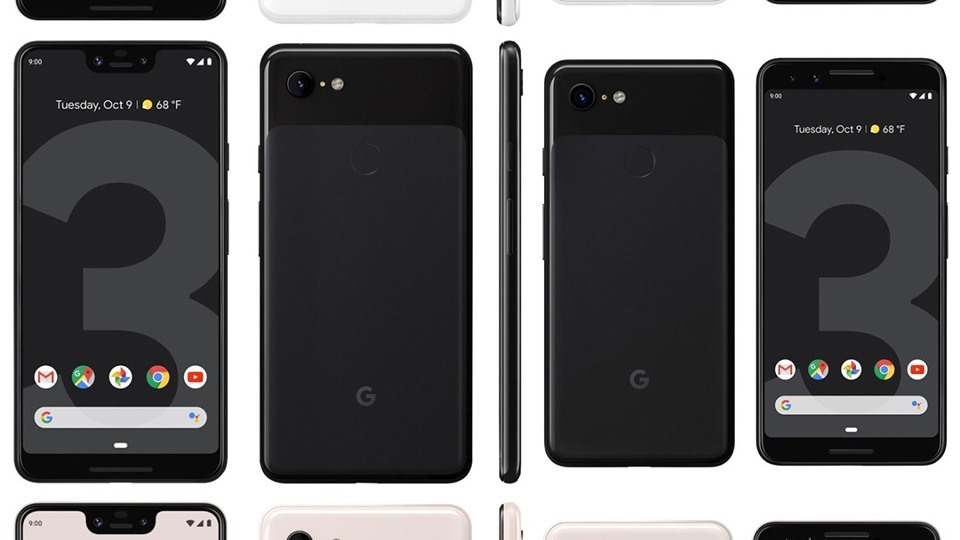 Rò rỉ hình ảnh chân thực của Pixel 3, Pixel 3 XL ngay trước giờ G